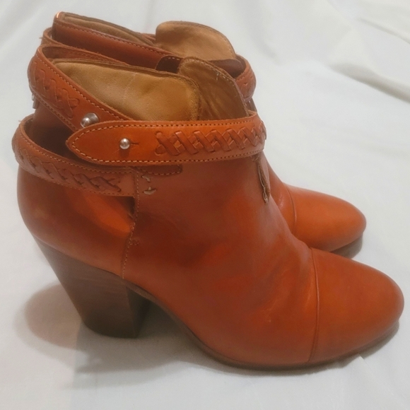 Rag and Bone women's Harrow boot ankle boot Size 7 leather made in Italy - Picture 10 of 12
